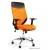Fotel biurowy obrotowy MOBI pomarańczowy